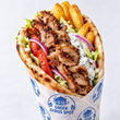 Pork Gyros Wrap at Greek Gyros Spot