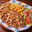 Chicken Gyros Portion at Greek Gyros Spot