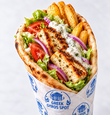 Halloumi Wrap (Vegetarian)