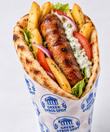Greek Sausage Wrap